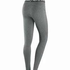 Pro Mid-Rise Mesh-Paneled Damen Tights
