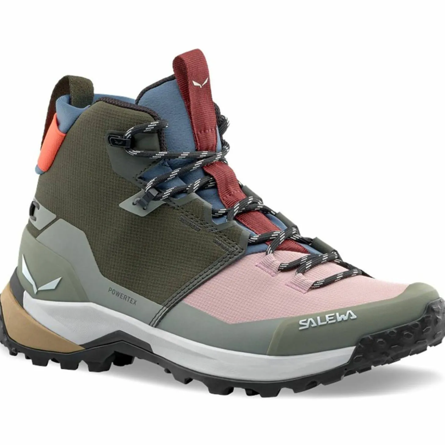 Puez 2 Mid Powertex weit Damen Trekking-Halbschuhe