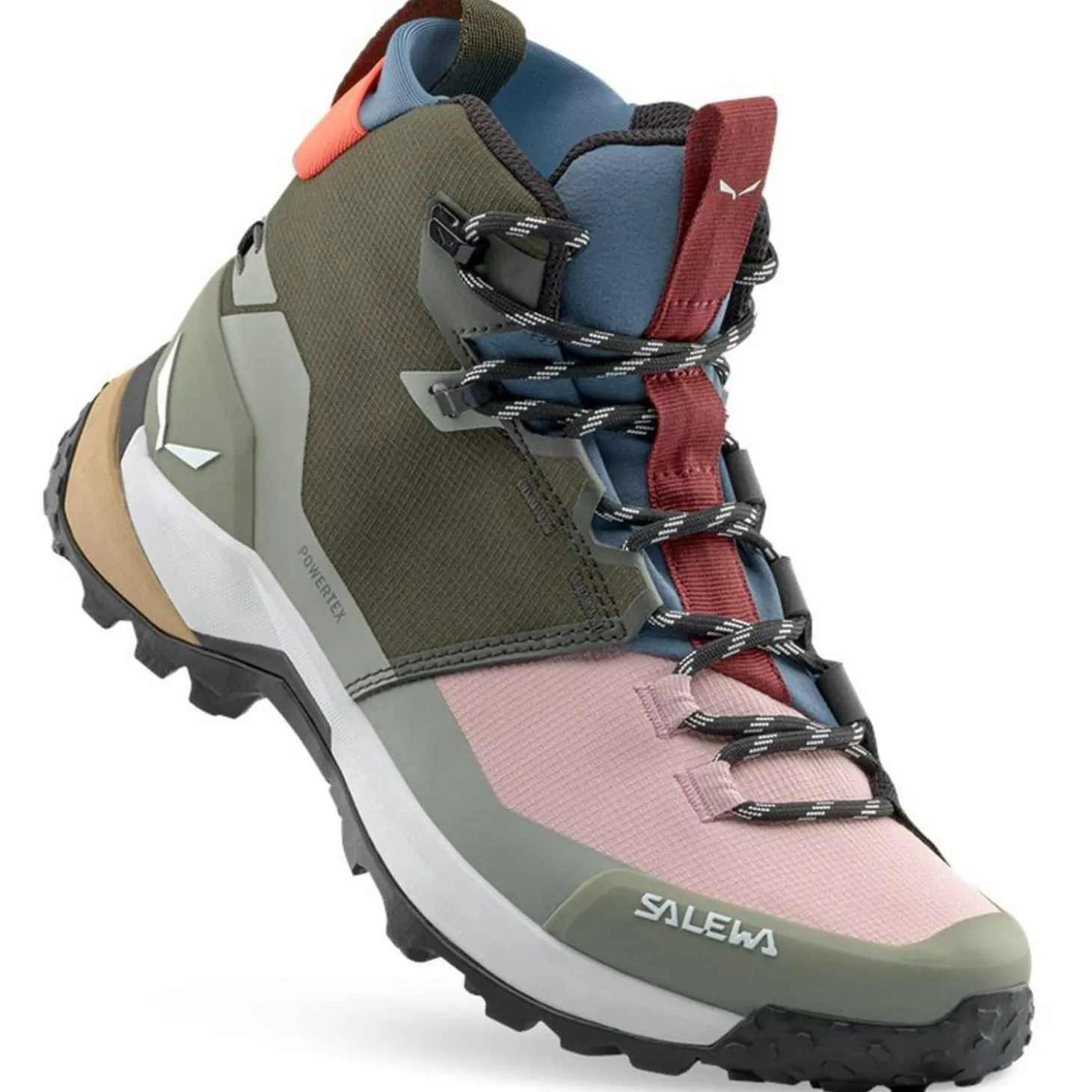 Puez 2 Mid Powertex weit Damen Trekking-Halbschuhe