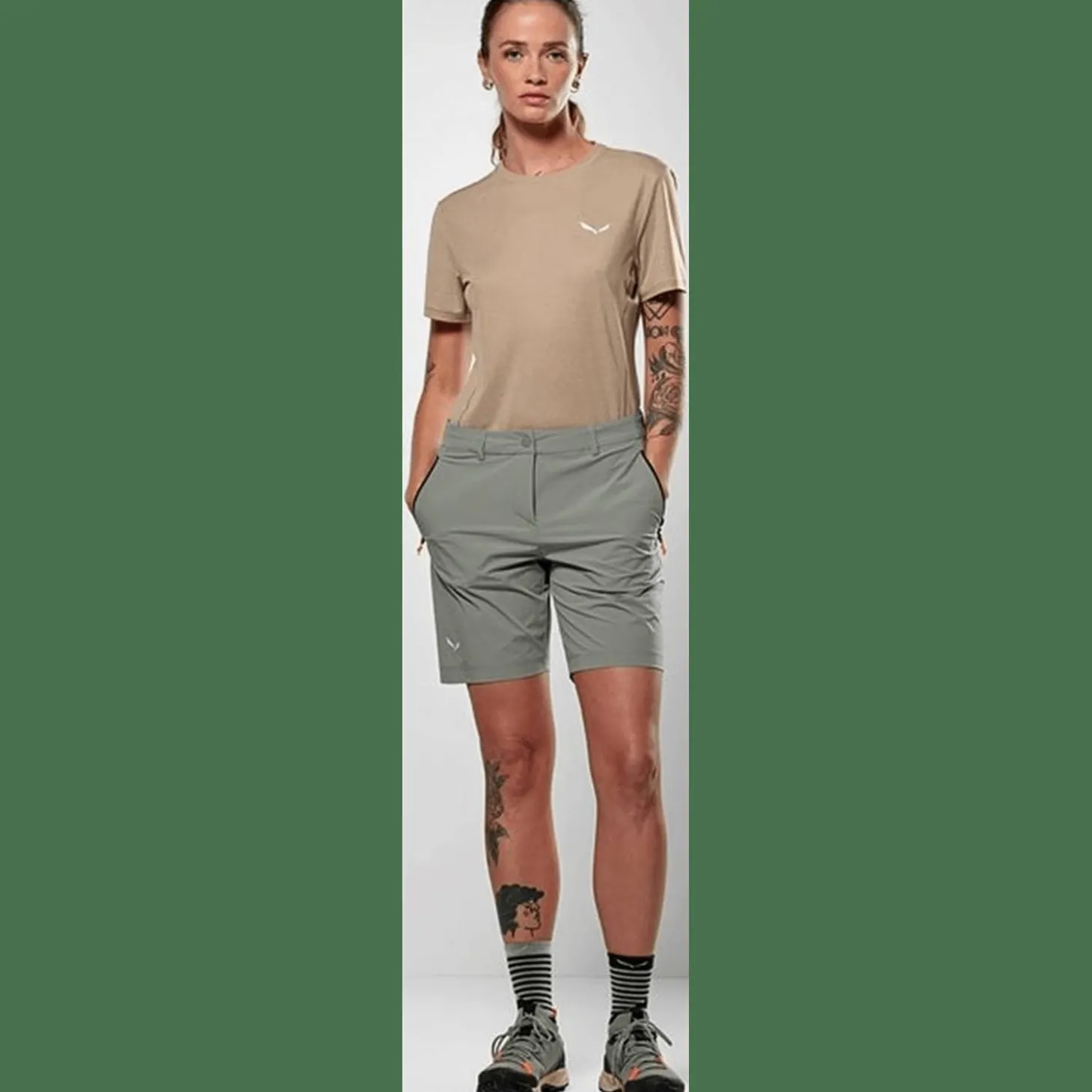 Puez Talvena Durastretch Damen Shorts