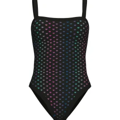 Rainbow Monogram Damen Badeanzug