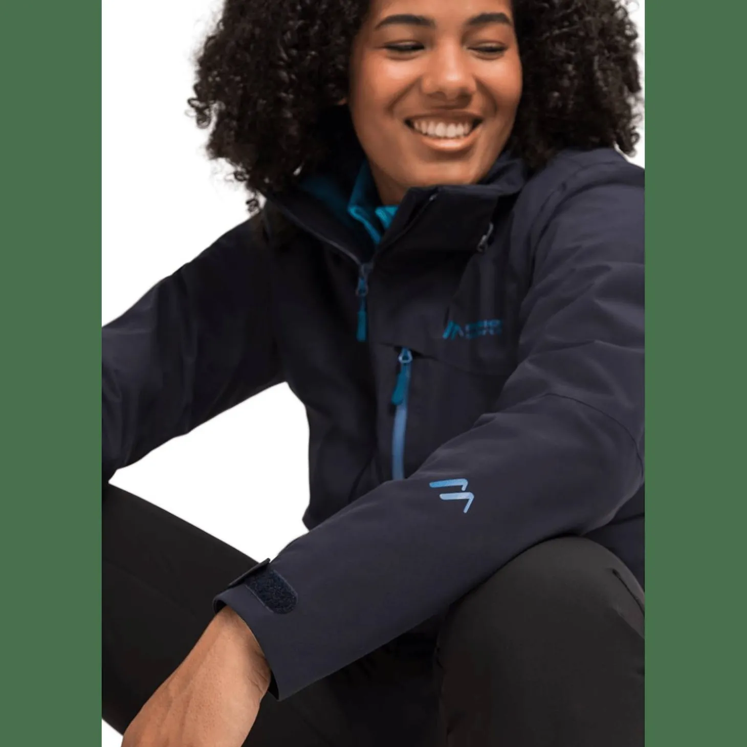 Ribut Long Damen Doppeljacke