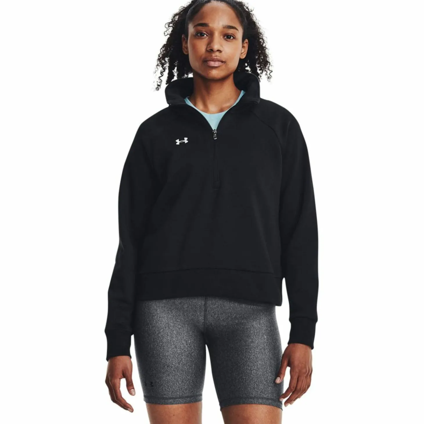 Rival Fleece Half-Zip Damen Sweatshirt