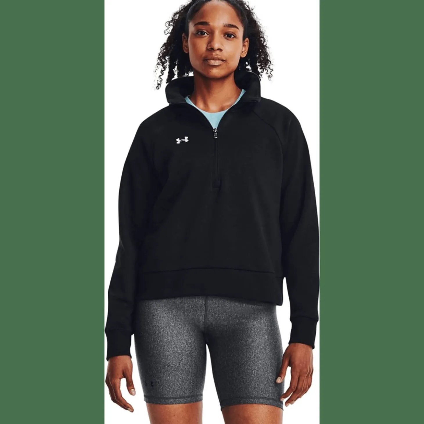 Rival Fleece Half-Zip Damen Sweatshirt