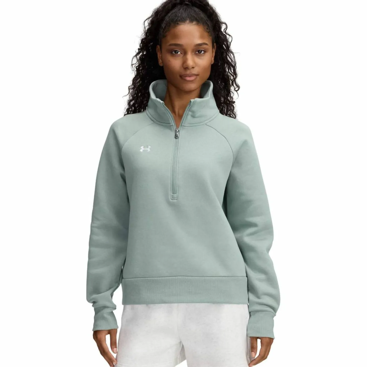 Rival Fleece Half-Zip Damen Sweatshirt