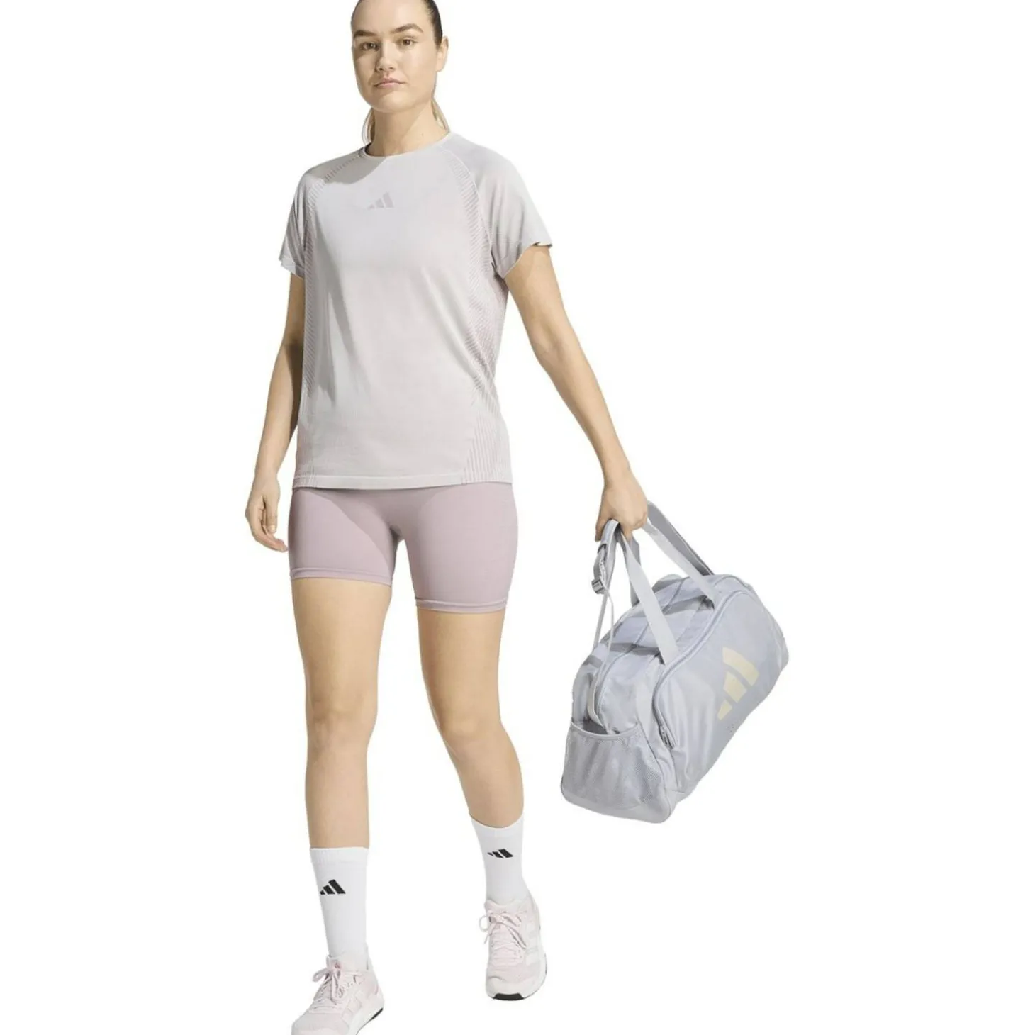 Seamless Knitted Damen T-Shirt