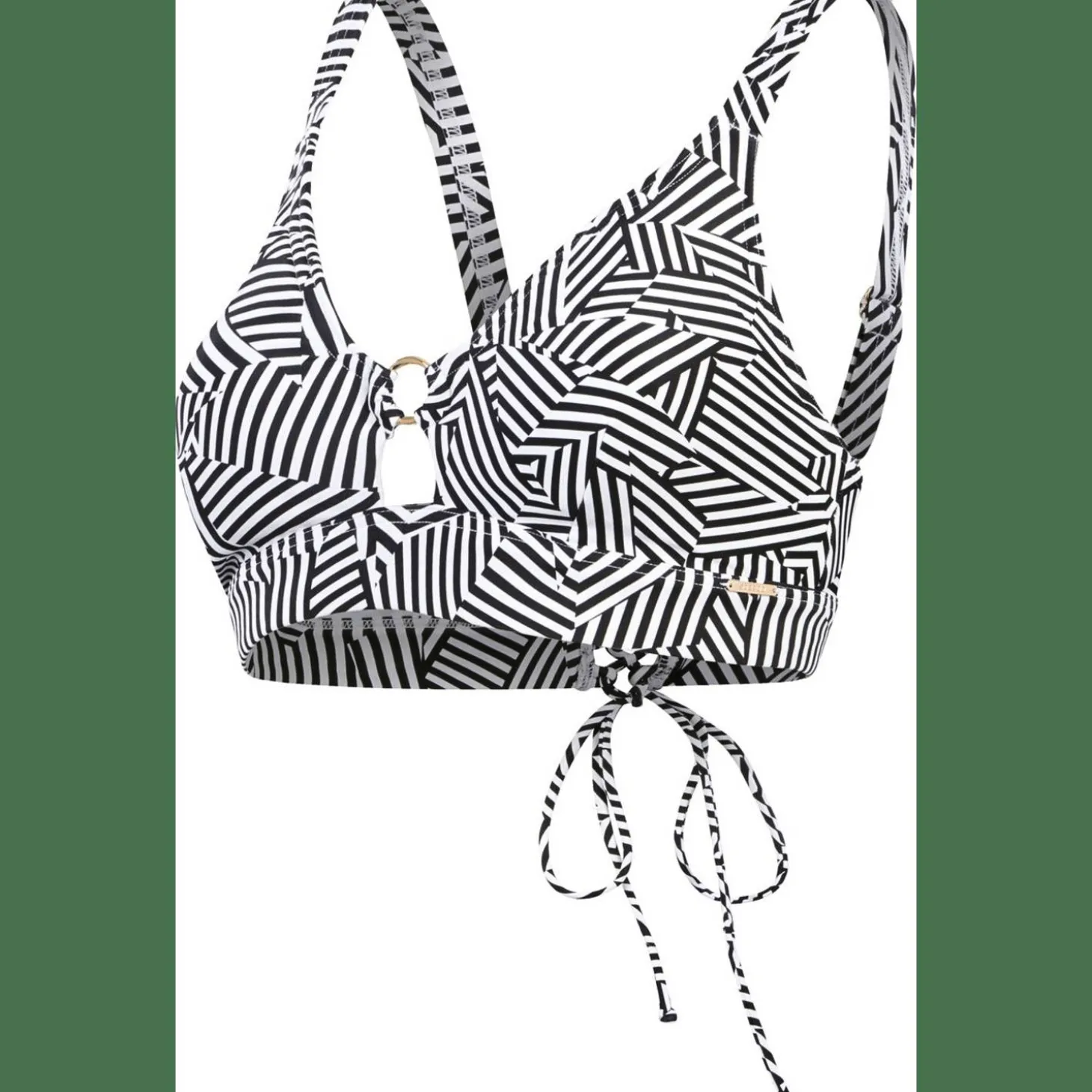 Shaping Printed Triangle Damen Bikini-Oberteil