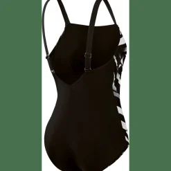 Shaping Square Neck Printed Damen Schwimmanzug