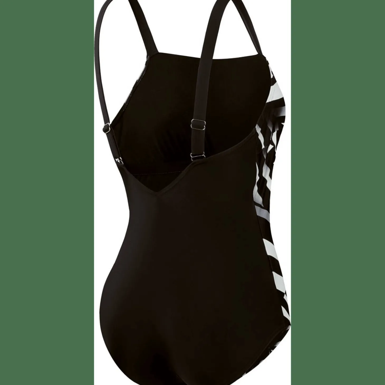Shaping Square Neck Printed Damen Schwimmanzug