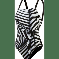 Shaping Square Neck Printed Damen Schwimmanzug
