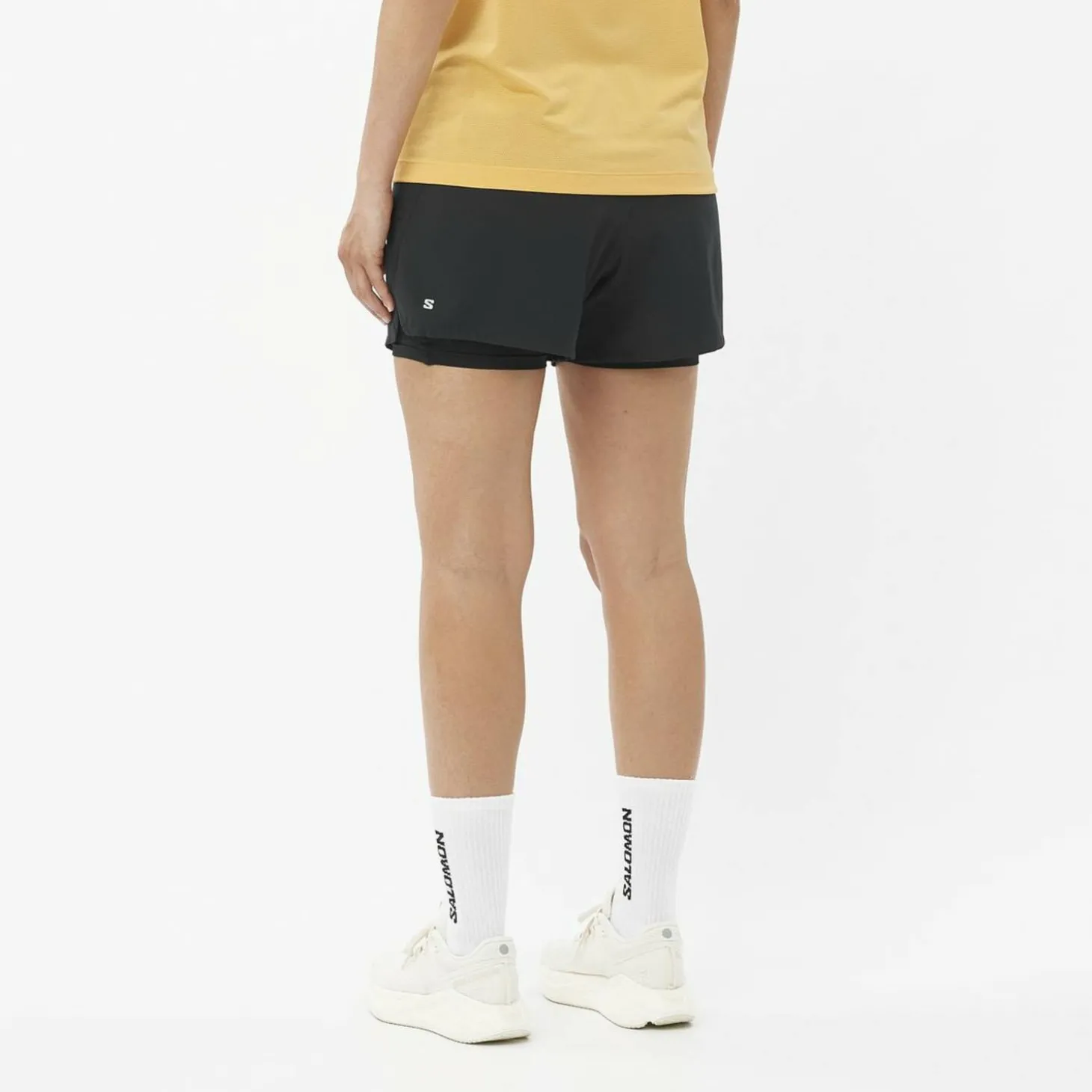 SHKout Core 2In1 4" Damen Shorts