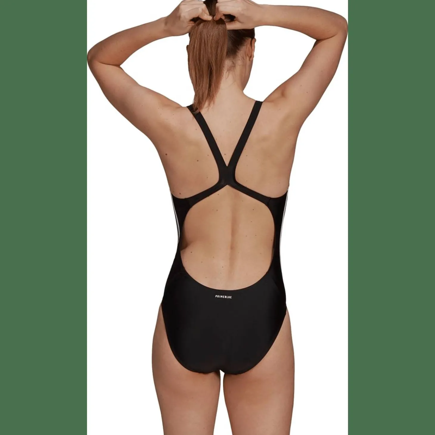 SH3.RO Classic 3-Streifen Badeanzug Damen Badeanzug