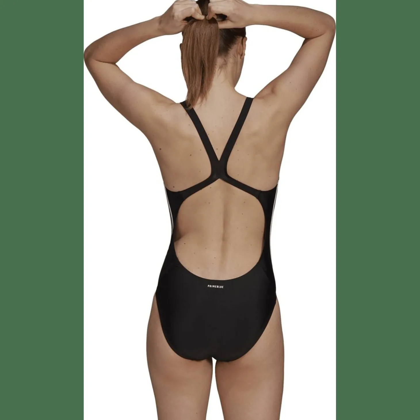 SH3.RO Classic 3-Streifen Badeanzug Damen Badeanzug