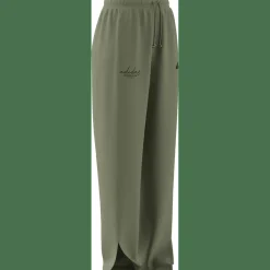 Signature Graphic Embroidery French Terry Straight LEG Pant Damen Hose