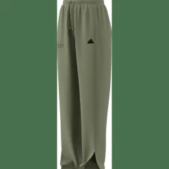 Signature Graphic Embroidery French Terry Straight LEG Pant Damen Hose
