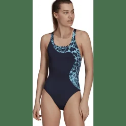 Sports Performance Graphic Badeanzug Damen Badeanzug