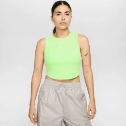 Sportswear Chill Cropped Mini-Rib Damen T-Shirt