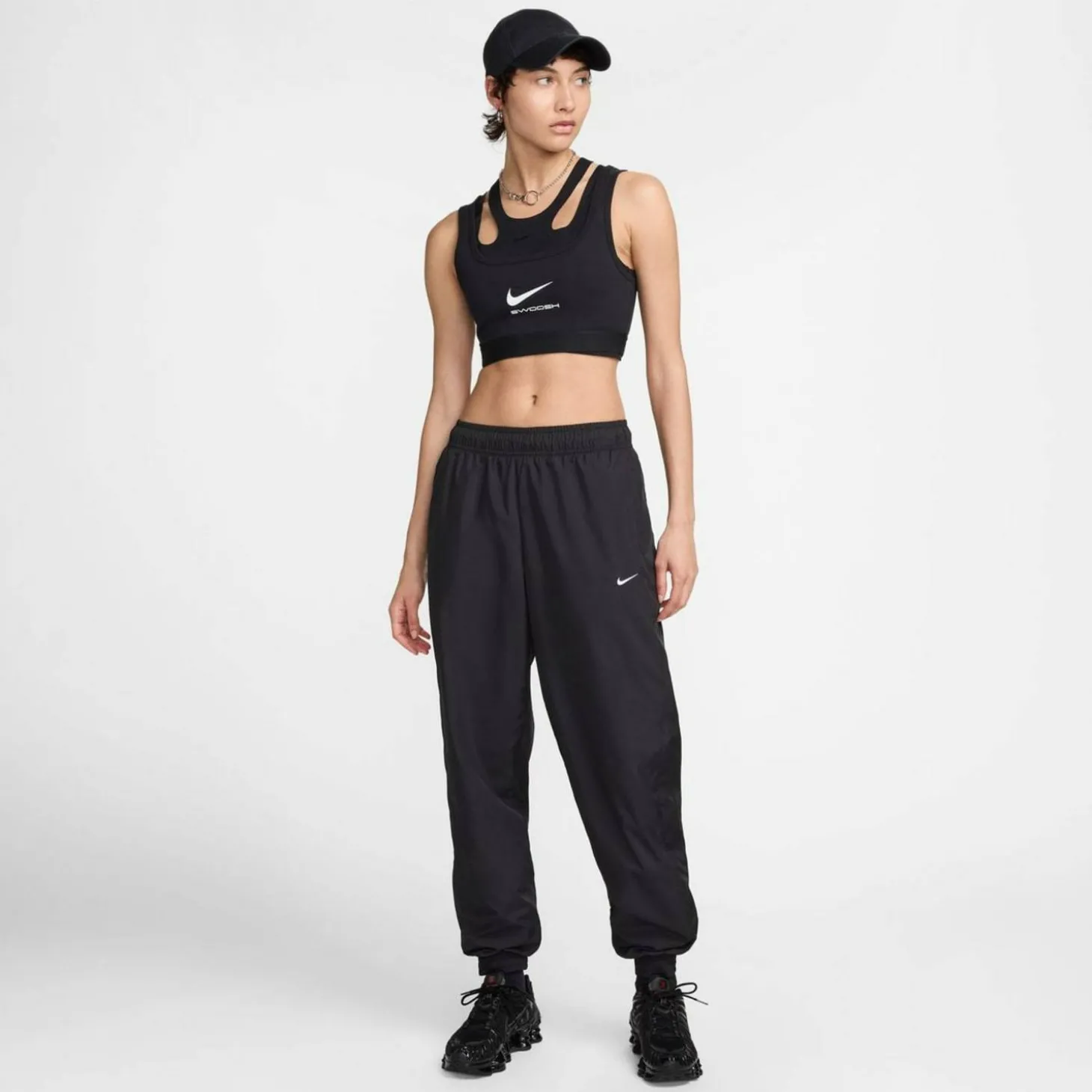 Sportswear Classic Wovens UV Protection Mid-Rise Loose Damen Jogginghose