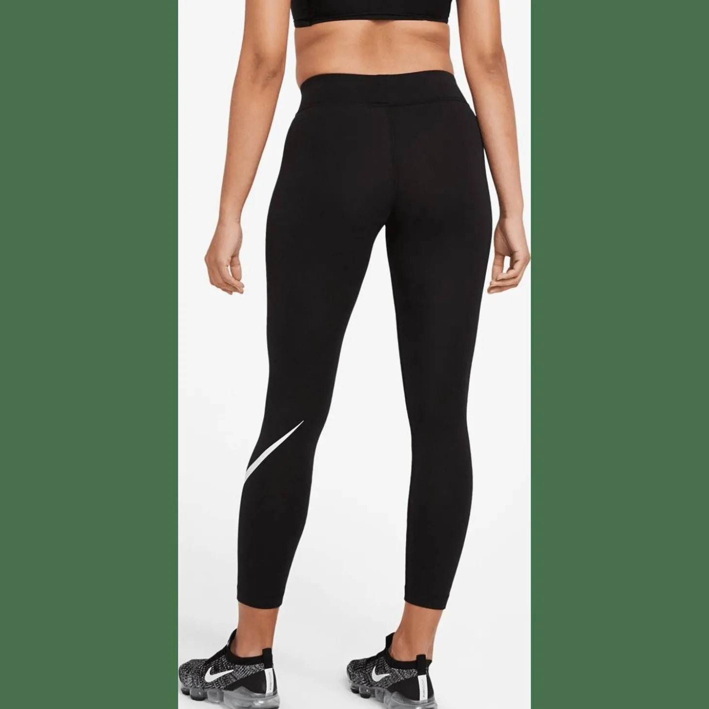 Sportswear Essential Mid-Rise Swoosh Damen Tights