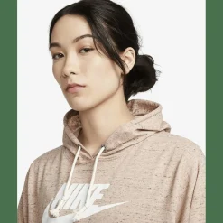 Sportswear Gym Vintage Damen Kapuzensweater