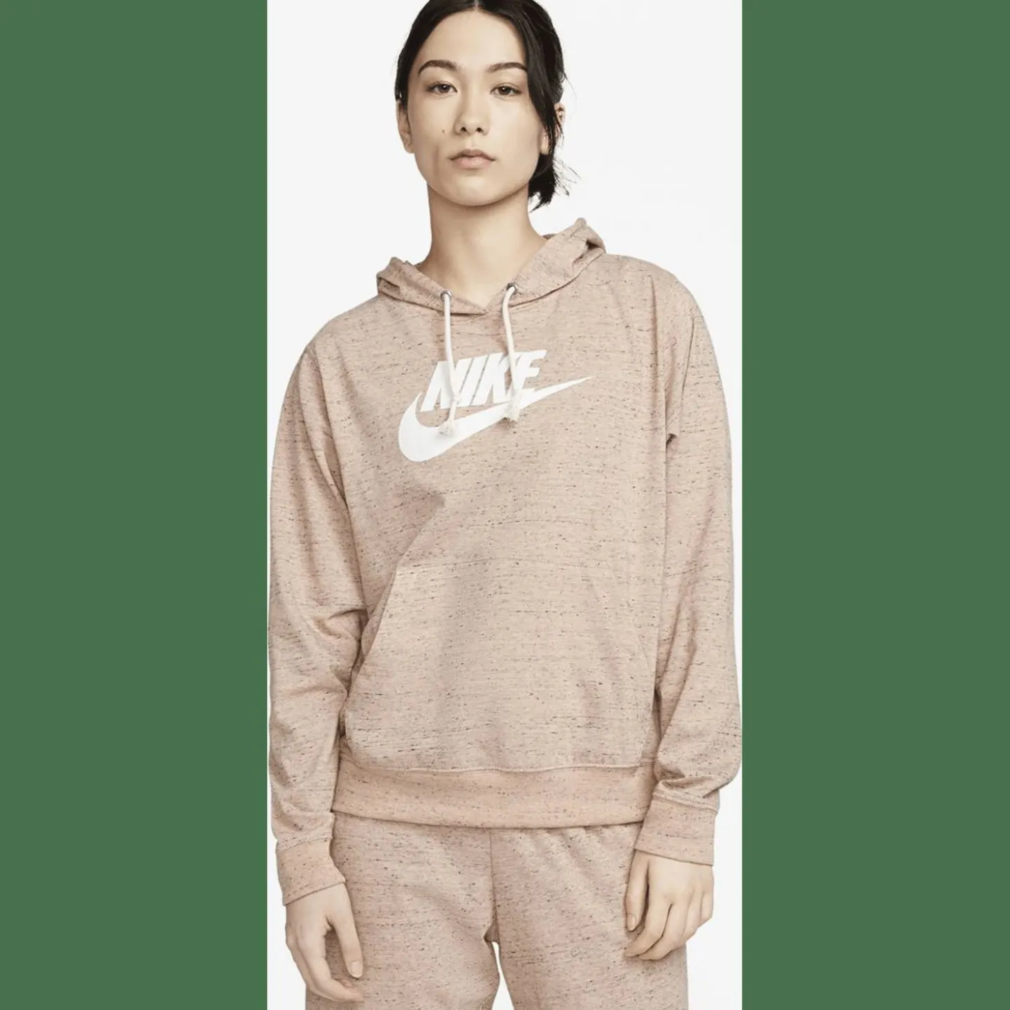 Sportswear Gym Vintage Damen Kapuzensweater