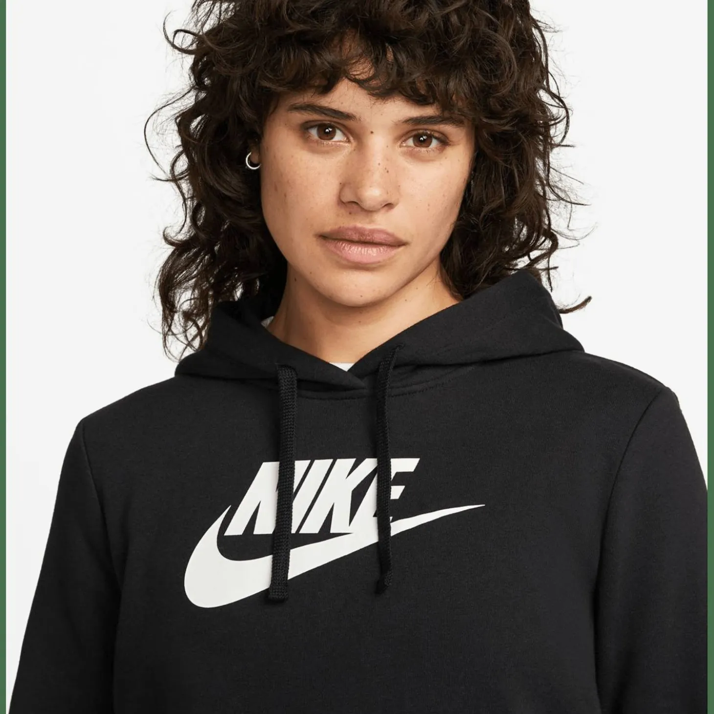 Sportswear Logo Damen Kapuzensweater
