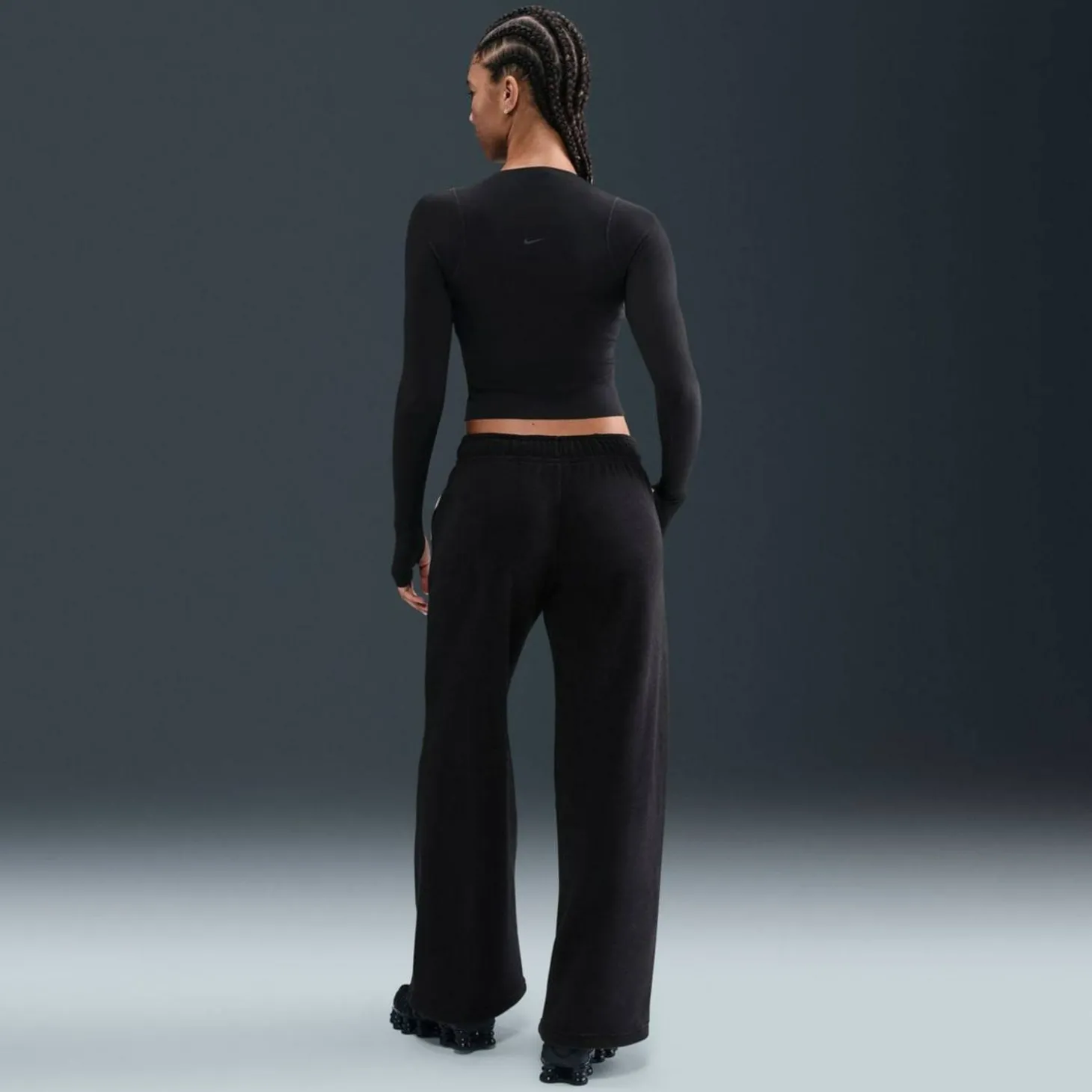 Sportswear Mid-Rise Wide-Leg Cozy Damen Jogginghose