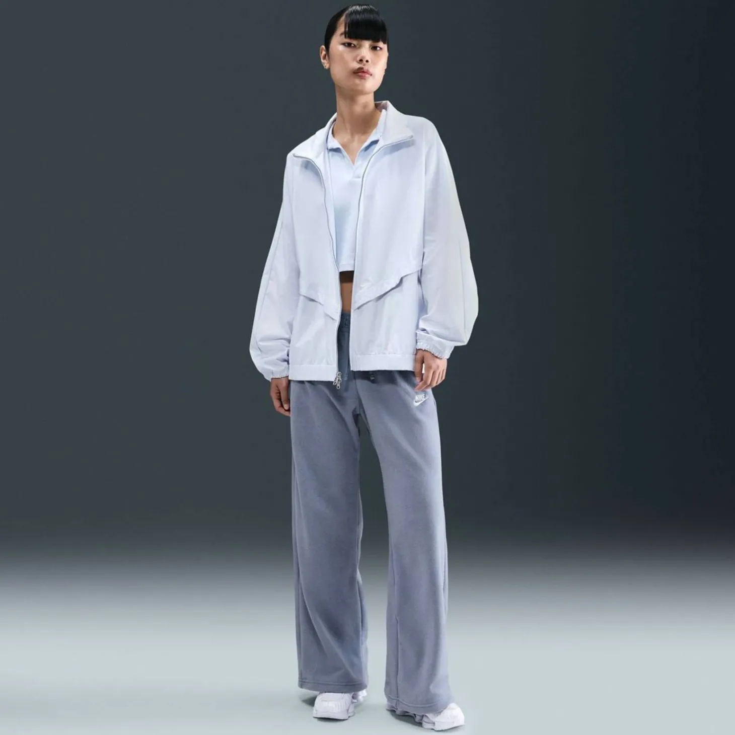 Sportswear Mid-Rise Wide-Leg Cozy Damen Jogginghose