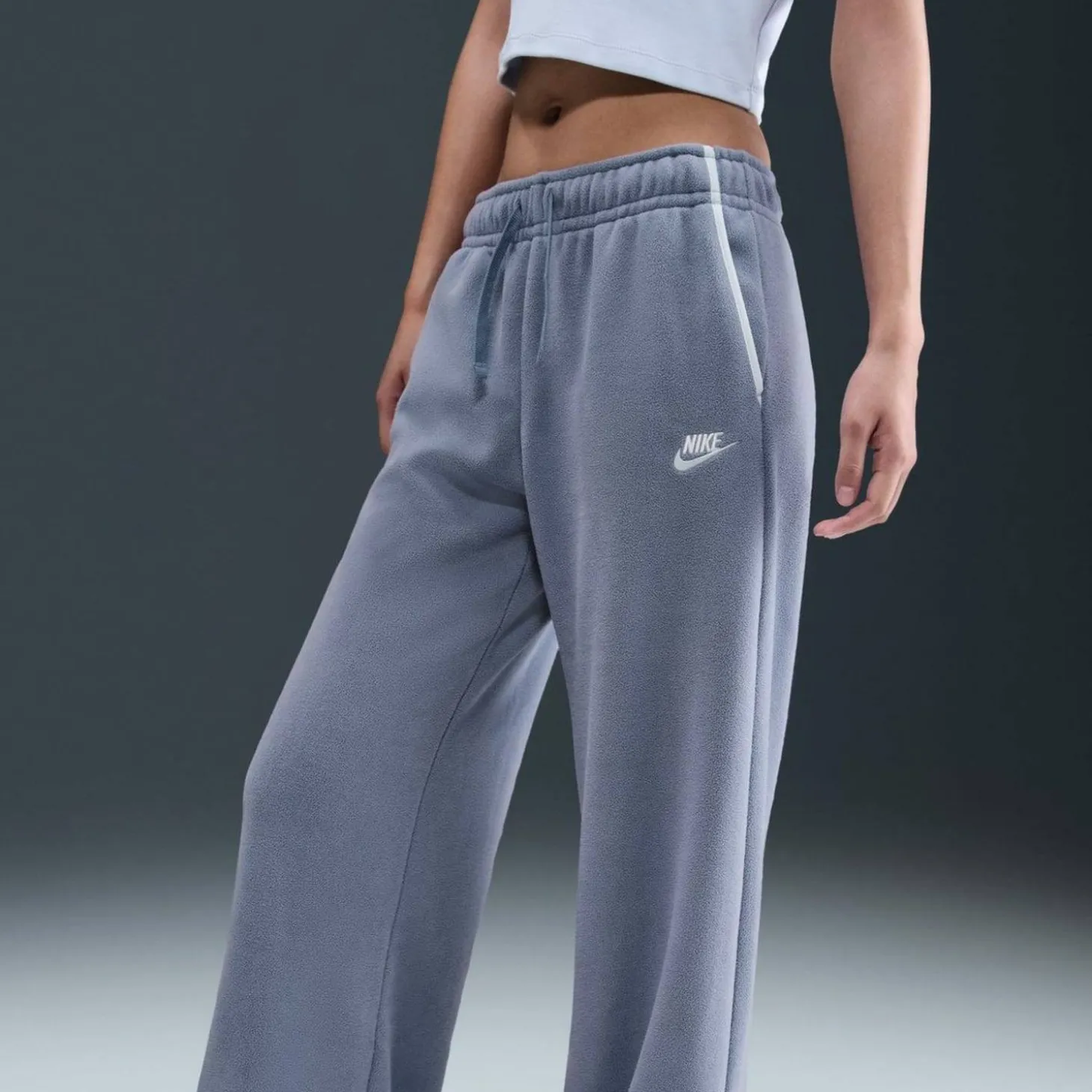 Sportswear Mid-Rise Wide-Leg Cozy Damen Jogginghose