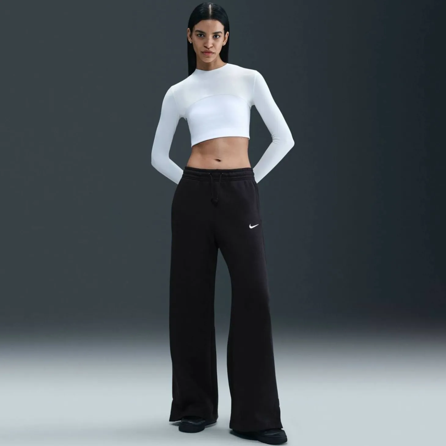 Sportswear Phoenix High-Waisted Wide-Leg Damen Jogginghose