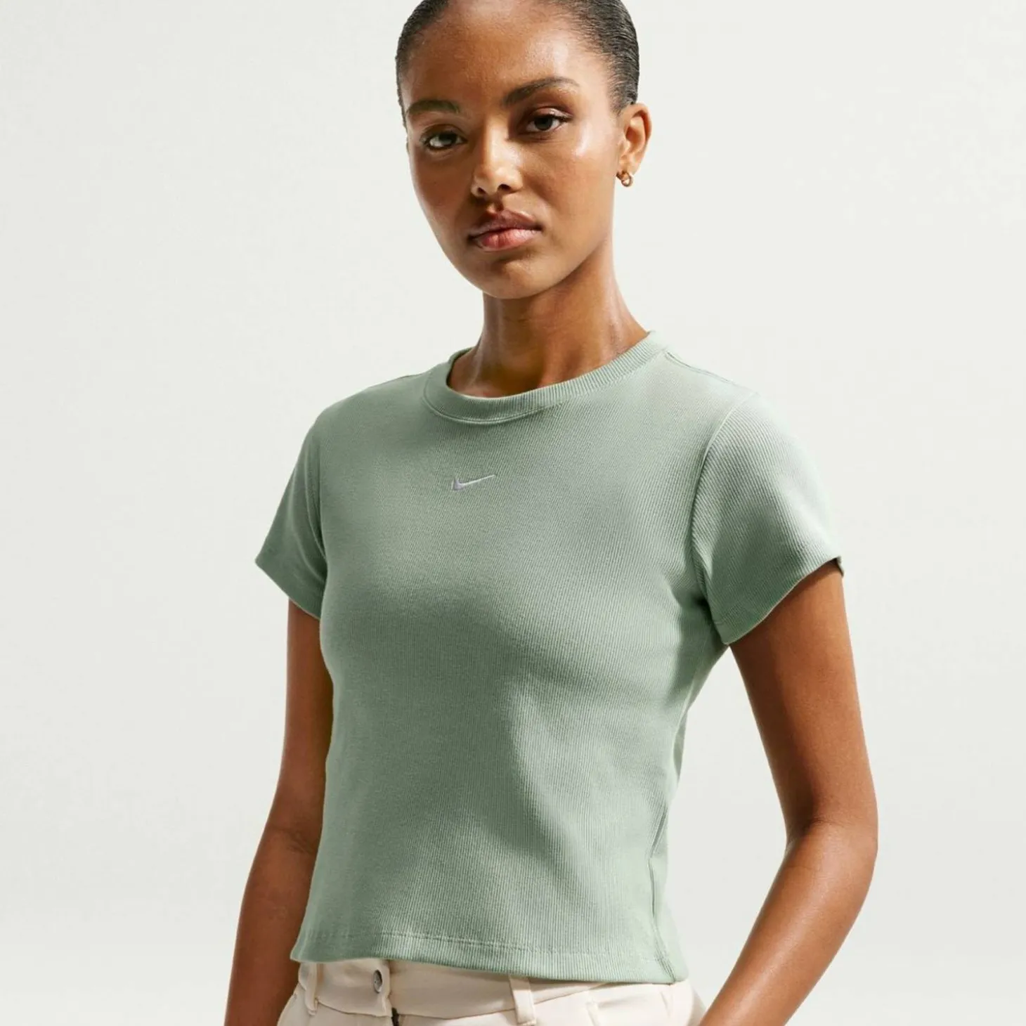 Sportswear Ribbed Damen T-Shirt