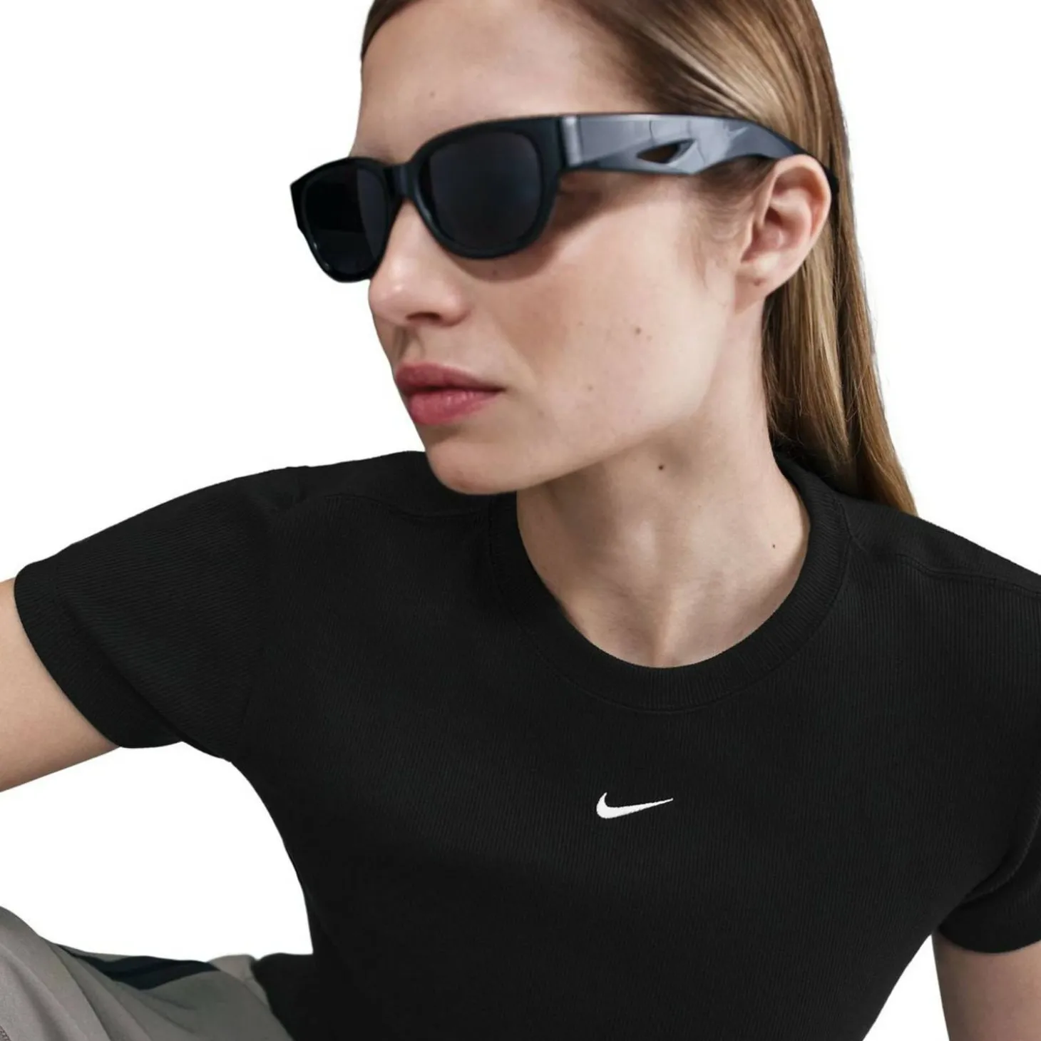 Sportswear Ribbed Damen T-Shirt