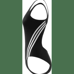 3-Streifen Badeanzug Damen Badeanzug