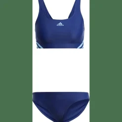 3-Streifen Bikini Damen Bikini