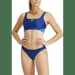 3-Streifen Bikini Damen Bikini