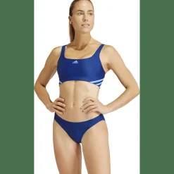 3-Streifen Bikini Damen Bikini