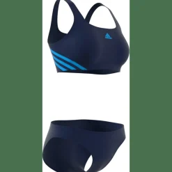 3-Streifen Bikini Damen Bikini