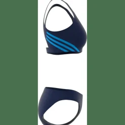 3-Streifen Bikini Damen Bikini