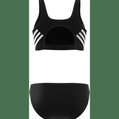 3-Streifen Bikini Damen Bikini