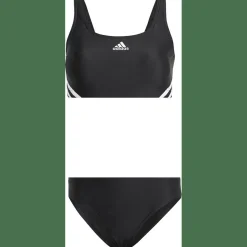 3-Streifen Bikini Damen Bikini