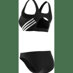 3-Streifen Bikini Damen Bikini