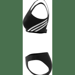 3-Streifen Bikini Damen Bikini