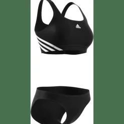 3-Streifen Bikini Damen Bikini