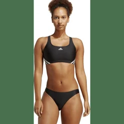 3-Streifen Bikini Damen Bikini