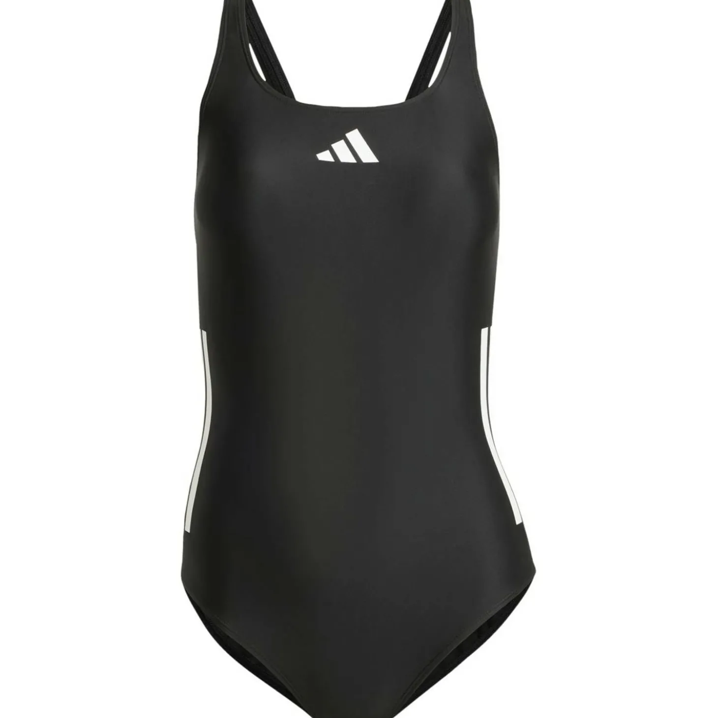 3-Streifen C-Back Damen Badeanzug