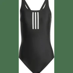 3-Streifen Rubber Graphic Damen Badeanzug