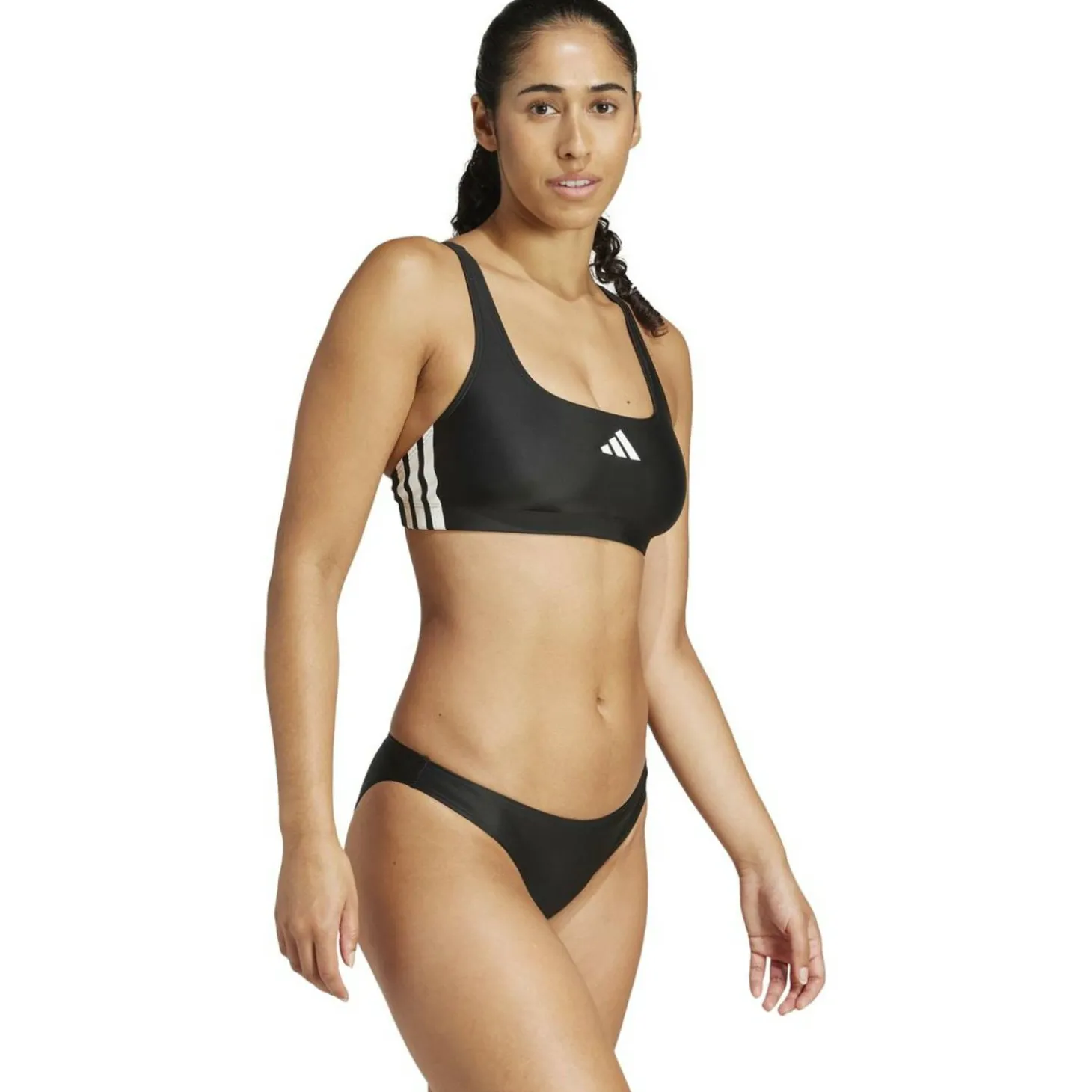 3-Streifen V-Back Bikini Damen Bikini