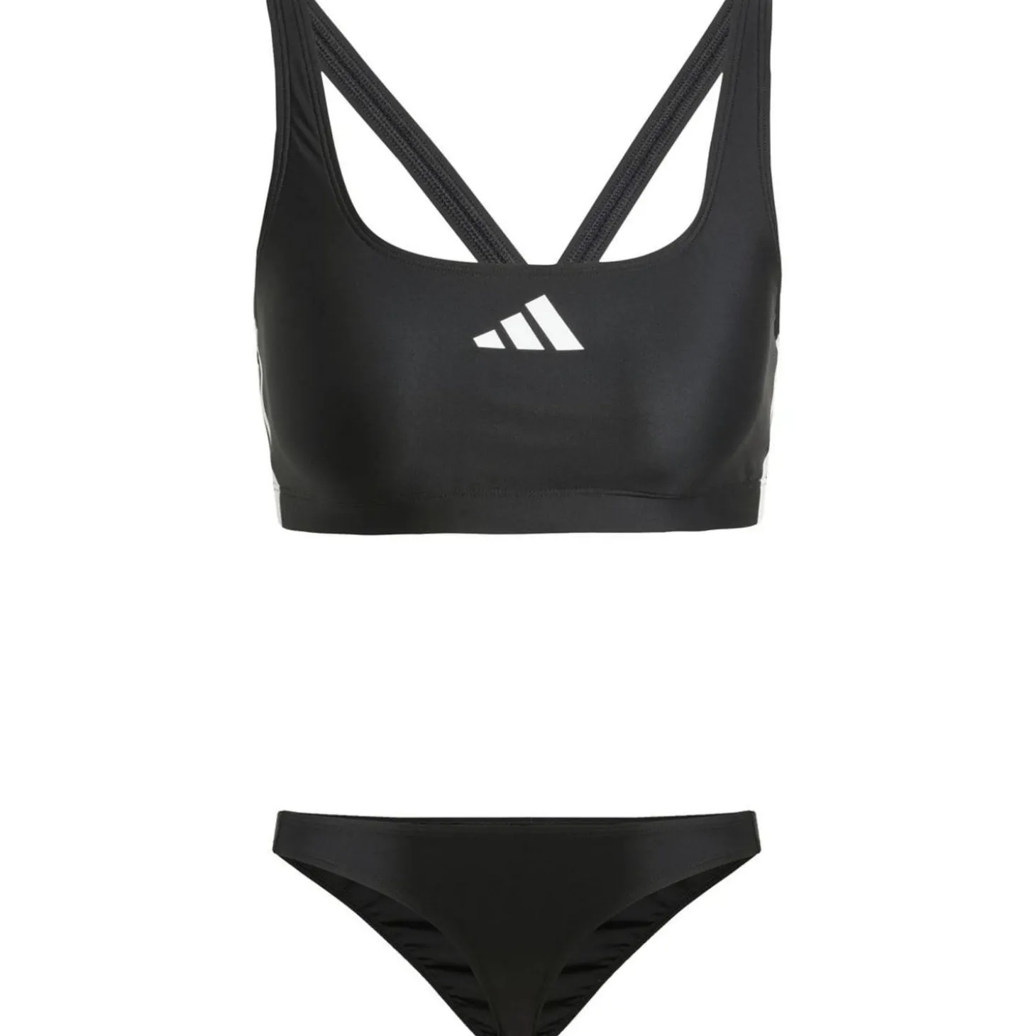 3-Streifen V-Back Bikini Damen Bikini