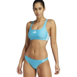 3-Streifen V-Back Bikini Damen Bikini
