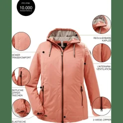 Sts 5 Damen Softshelljacke